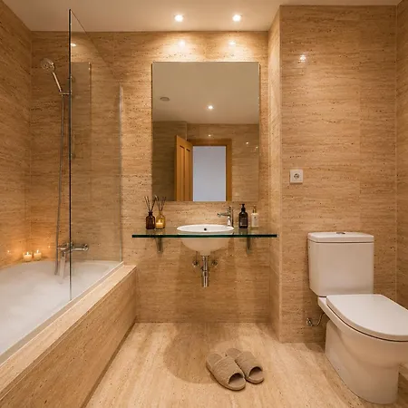 Sea Views Indoor Pool Sauna Gym Wifi Apartmán *